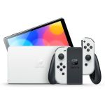 image produit Console Nintendo Switch (modèle OLED 2021) avec un Joy-Con Blanc
