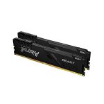 image produit Kingston FURY Beast 8GB (2x4GB) 2666MHz DDR4 CL16 Mémoire Kit pour PC Kit de 2 KF426C16BBK2/8 - livrable en France