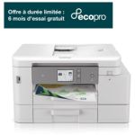 image produit Brother MFC-J4540DW Imprimante Multifonctions 4 en 1 Jet d'encre - Couleur - Ecran Tactile Couleur 6,8 cm - Impression Recto-Verso- Éligible au forfait ÉcoPro - livrable en France