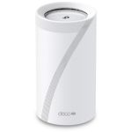 image produit TP-Link Deco WiFi 7 Mesh BE9300 Deco tri-Bande BE65(1-Pack), Port Ethernet/Fibre 2,5 Gbit/s, Vitesse WiFi jusqu'à 9 Gbit/s, WPA3, canaux 320 MHz, 6 GHz