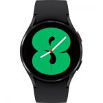 image produit Samsung Galaxy Watch4 Bluetooth, 40 mm, noir - Montre connectée intelligente, surveillance de la santé, bien-être, sport, IMC, ECG, batterie longue durée – Version FR