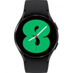 image produit Samsung Galaxy Watch4 4G 40 mm, noir - Montre connectée intelligente, surveillance de la santé, bien-être, sport, IMC, ECG, batterie longue durée – Version FR