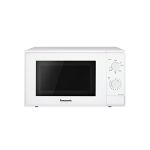 image produit Panasonic NN-K10JWMEPG Four à Micro-Ondes Combiné avec Grill et Plateau Tournant en Verre, 20L, 800W, Décongélation, 5 Niveaux de Puissance, Minuterie, Blanc - livrable en France