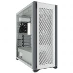 image produit Corsair 7000D AIRFLOW Boîtier PC ATX Grande Tour (Panneau Avant à Flux d’air Élevé, Trois Ventilateurs de 140 mm Inclus avec Répéteur PWM, Gestion des Câbles Facilement, Vaste Espace Interne) Blanc - livrable en France