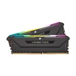 image produit Corsair Mémoire de Bureau Vengeance RGB Pro SL 16 Go (2x8 Go) DDR4 3600 (PC4-28800) C16 - Noir - livrable en France