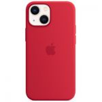 image produit Coque Apple iPhone 13 mini Silicone (Product)Red MagSafe