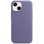 image produit Coque Apple iPhone 13 mini Cuir Glycine (violet) MagSafe - livrable en France