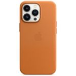 image produit Coque Apple iPhone 13 Pro Cuir marron MagSafe