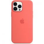 image produit Coque Apple iPhone 13 Pro Max Silicone Rose MagSafe - livrable en France