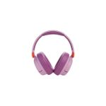 image produit JBL JR460NC – Casque sans fil à Réduction de Bruit Active pour enfants – Avec micro et technologie Bluetooth – Volume limité à 85 dB – Autonomie de 20 hrs – Rose