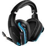 image produit Logitech G935 Casque Gamer Sans Fil, Son 7.1 Surround, DTS Headphone : X 2.0, Transducteurs 50mm Pro-G, 2,4 GHz, Micro avec Sourdine Flip-Up, RVB LightSync, PC/Mac/Xbox One/PS4/Nintendo Switch - Noir - livrable en France