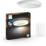 image produit Philips White Ambiance Being Plafonnier 32W - Blanc (Télécommande Incluse), Compatible Bluetooth - livrable en France