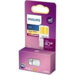 image produit Philips ampoule LED Capsule G9 40W Blanc Chaud, Verre, Lot de 2