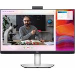 image produit Dell S2422HZ 24'' Full HD (1920x1080) Écran PC vidéoconférence, 75Hz, IPS, 4ms, AMD FreeSync, 99% sRGB, Haut-parleurs intégrés, Caméra 5MP, Micro, USB-C, DisplayPort, HDMI, 2x USB, Garantie 3 ans