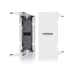 image produit Carénage aluminium Noctua NA-HC8 chromax.white pour ventirad Noctua NH-U12A