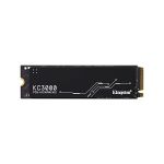 image produit Kingston KC3000 PCIe 4.0 NVMe M.2 2280 SSD 512Go Lecture/écriture séquentielle 7 000/3 900Mo/s-Stockage haute performant pour PC de bureau et PC portables-SKC3000S/512G