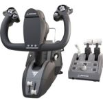 image produit Thrustmaster TCA Yoke Pack - Contrôleur de vol de haute précision et quadrant d'accélérateur avec licence officielle Boeing pour PC et Xbox Series X|S - livrable en France