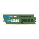 image produit RAM Crucial DDR4 32 Go (2 x 16 Go) 3200 MHz CL22 DR X8 (CT2K16G4DFD832A) - livrable en France