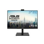 image produit ASUS BE279QSK - Ecran PC 27'' FHD avec webcam rotative 2MP et micro - Dalle IPS - 16:9 - 1920x1080 - 250cd/m² - 60Hz - 5ms - DP, HDMI, VGA - Haut-parleurs - Ajustement hauteur et pivot