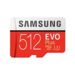 image produit Carte MicroSD Samsung EVO PLUS Class 10 (512 Go)
