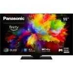 image produit Panasonic TV-55Z80AEZ, Série Z80 55 Pouces 4K Ultra HD OLED Smart TV, 2024, Fire TV, Dolby Vision & Atmos, Mode Jeu Extreme, Controle Vocal Alexa, Airplay, Noir - livrable en France