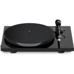 image produit Pro-Ject E1 BT, Tourne-Disque d’entrée de Gamme Plug & Play avec système de Cellule MM, émetteur BT, préamplificateur Phono commutable et Changement électronique de Vitesse (AT3600L, Noir)