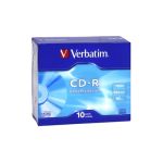 image produit Verbatim CDR DATALIFE 48X 700 MB P SUPLSLIM Tray CART. 10 Pack EX/Pro