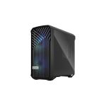 image produit Fractal Design Torrent Compact RGB Black - Light Tint Tempered Glass Side Panels - Open Grille for Maximum air Intake - Two 180mm RGB PWM Fans Included - Type C - ATX Airflow Mid Tower PC Gaming Case - livrable en France