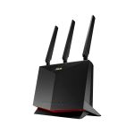 image produit ASUS 4G-AC86U - Box 4G - Modem-routeur Wi-FI LTE Double Bande AC 2600 Mbps - Technologie MU-MIMO - Sécurité Professionnelle Aiprotection Pro Noir