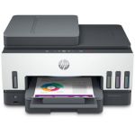 image produit HP Smart Tank 7605 Imprimante Tout en Un - Jet d'encre Couleur - 3 Ans d'encre Inclus (Impression, Photocopie Scan, Fax, Chargeur Automatique de Documents, A4, Recto/Verso, WiFi, Port USB)