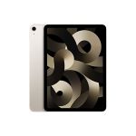image produit Apple 2022 iPad Air 10,9 Pouces (Wi‑FI + Cellular, 256 Go) - Lumière stellaire (5ᵉ génération)