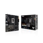 image produit ASUS TUF GAMING B660M-E D4 - Carte mère Intel B660 LGA 1700 mATX (PCIe 4.0, 2 x PCIe 4.0, M.2, 10 phases d’alimentation, Realtek 2.5Gb Ethernet, DisplayPort, HDMI, USB 3.2 Gen 2 Type-C, Aura Sync)
