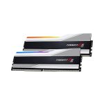 image produit G.SKILL Trident Z5 RGB Argent 32Go / GB Kit (2x16GB) DDR5-5600 CL36 DIMM Arbeitsspeicher - livrable en France