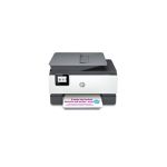 image produit HP OfficeJet Pro 9010e Imprimante tout-en-un Jet d'encre couleur - 6 mois d’Instant ink inclus avec HP+ (A4 Copie Scan recto verso Chargeur de documents Recto verso Bac grande capacité 250 feuilles)