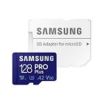 image produit Samsung micro sdxc PRO PLUS 128GB, Blue
