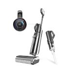 image produit Tineco Floor One S5 Combo Aspirateur et Laveur Sec et Humide sans Fil Intelligent, Parfait pour Les Saletés Collantes et Les Poils d'animaux, Léger, Ultra-Silencieux, Écran Intelligent
