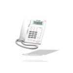 image produit Panasonic KX-TS880 Identification de l'appelant Blanc - téléphones (Haut-parleur, 50 entrées, Identification de l'appelant, Blanc)