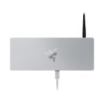 image produit Razer Station d'Accueil Thunderbolt 4 - Pour Mac aussi compatible Windows(10 ports en un, Sortie sur deux écrans 4K ou un écran 8K) Blanc