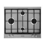 image produit Table de cuisson Gaz SMEG P260XGH 4 foyers - livrable en France