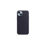 image produit Apple Coque en Cuir avec MagSafe pour iPhone 14 Plus - Encre Violette