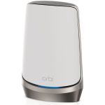 image produit NETGEAR Satellite Orbi Quad band Wifi 6E (RBSE960) - compatible avec votre base Orbi Wifi 6, ajoutez jusqu’à 260m2, pour des vitesses Wifi atteignant 10.8 Gbit/s - WiFi Mesh AXE11000 - Blanc - livrable en France