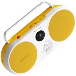 image produit Polaroid P3 - Enceinte Bluetooth sans Fil Rechargeable avec IPX5 et Double jumelage stéréo - Jaune et Blanc - livrable en France