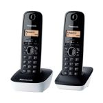 image produit Panasonic Sans Fil Duo Displ.Lcd Mem.50Num Blanc [Version Italienne]