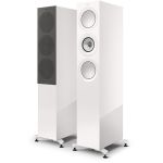 image produit Enceintes colonne KEF R7 Meta Blanc laqué