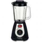 image produit Moulinex Blender Mixeur Électrique LM233A10 Faciclic Maxi Glass Bol Verre Capacité 2L Smoothie Soupe Milkshake Fruits Légumes Glace Pilée 5 Vitesses Pulse 600W Noir