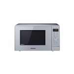 image produit Panasonic NN-GD36HMSUG | Four Micro-ondes Gril 2 en 1, 23 L, Technologie Inverter, Gril Quartz 1000 W, Micro-Ondes 1000 W, Moule vapeur, 17 Programmes, Plateau tournant 28,5 cm, Argent – Version FR