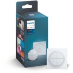image produit Philips Hue bouton télécommande Tap Dial Switch, blanc, permet le contrôle de plusieurs pièces ou une zone+Philips Hue White and Color Ambiance, ampoule LED connectées GU10 4.3W Bluetooth - livrable en France