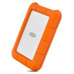 image produit LaCie Rugged USB-C 1 To, disque dur externe portable HDD, USB 3.0, résistant aux chutes, aux chocs, à la poussière et à la pluie, pour Mac et PC, abonnement de 1 mois à Adobe CC (STFR1000800)