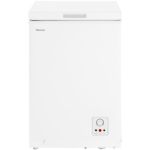 image produit Hisense FC125D4AW1 Congélateur coffre - Pose libre, 95L, Silencieux (40 dB), Blanc, 54,6 x 47,9 x 85,4 cm