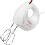 image produit Moulinex HM2501B1 Batteur à Main Électrique Easy Max Mixeur 2 Fouets 5 Vitesses 200W